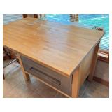 Ikea Varde Kitchen Butcher Block Island with Storage