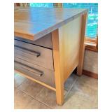 Ikea Varde Kitchen Butcher Block Island with Storage