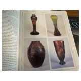 Collection of 3 Glass Art Reference Books including Victor Arwas: Glass Art Nouveau to Art Deco
