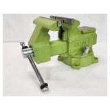 Large Green Milton Benchtop Vise