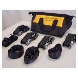 Large Assortment of Cargo Ratchet Straps