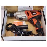 Black & Decker Electric 1/2" VSR Hammer Drill / Driver
