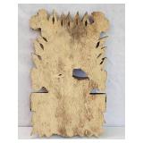 Wooden Harley Davidson Carved Sign