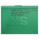 Complete Metric S-K Ratchet Wrench Set