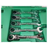 Complete Metric S-K Ratchet Wrench Set