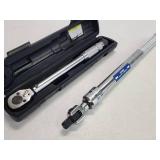 3/8" Torque Wrench and 1/2" Adjustable Length Breaker Bar