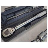 3/8" Torque Wrench and 1/2" Adjustable Length Breaker Bar