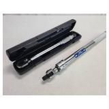 3/8" Torque Wrench and 1/2" Adjustable Length Breaker Bar