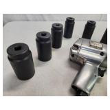 Black & Decker Impact Wench Air Tool with Impact Sockets