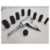 Black & Decker Impact Wench Air Tool with Impact Sockets