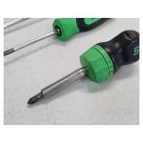 (3) Assorted Snap-On Screwdrivers