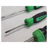(3) Assorted Snap-On Screwdrivers