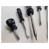 Assorted Snap-On Screwdrivers