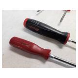 (3) Assorted Snap-On Screwdrivers