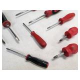 (3) Assorted Snap-On Screwdrivers