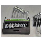 Standard & Metric Box End Wrench Sets
