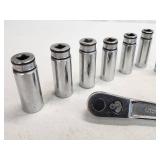 Snap-On 3/8 Socket Wrench set with wrench