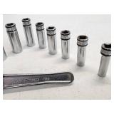 Snap-On 3/8 Socket Wrench set with wrench