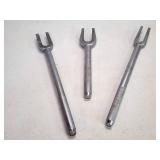 (3) Automotive Ball Joint Seperator / Tie Rod End Remover Pickle Forks