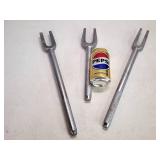 (3) Automotive Ball Joint Seperator / Tie Rod End Remover Pickle Forks