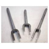 (3) Automotive Ball Joint Seperator / Tie Rod End Remover Pickle Forks
