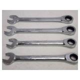 (4) DeWalt Metric Ratchet Wrenches