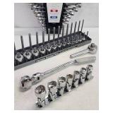 Wrench Set and 3/8" Socket Set