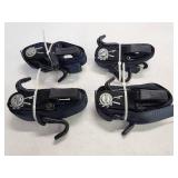 (4) Black Ratchet Straps