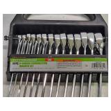 Complete set of Standard Open Box Wrenches
