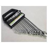 Complete set of Standard Open Box Wrenches