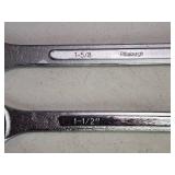 (2) Heavy Equipment Standard Open Box Wrenches