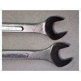 (2) Heavy Equipment Standard Open Box Wrenches