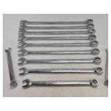 Complete Open Box Metric Wrench Set
