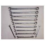 Complete Open Box Metric Wrench Set