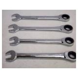 (4) DeWalt Standard Ratchet Wrenches