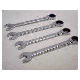 (4) DeWalt Standard Ratchet Wrenches