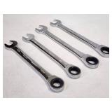 (4) DeWalt Standard Ratchet Wrenches
