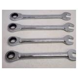 (4) DeWalt Standard Ratchet Wrenches
