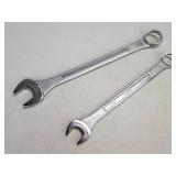 (2) Heavy Equipment Open Box End Wrenches