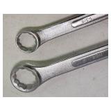 (2) Heavy Equipment Open Box End Wrenches