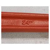 (3) Assorted Size Plumbers Pipe Wrenches