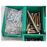 Large Assortment of Hardware in Organizers