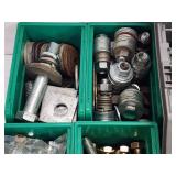 Large Assortment of Hardware in Organizers