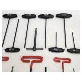 Hex Head & Torque Bit Handle Tool Sets