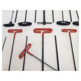 Hex Head & Torque Bit Handle Tool Sets