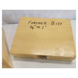 Assorted Woodworking Forstner Bits