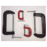 (4) Welding C-Clamps