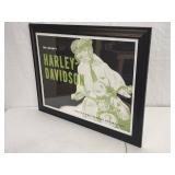 Harley Davidson Framed Picture