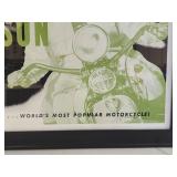 Harley Davidson Framed Picture