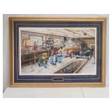 "Fort Ford & A Cord" Artwork Hand signed by Minnesota Artist "Ken Zylla"